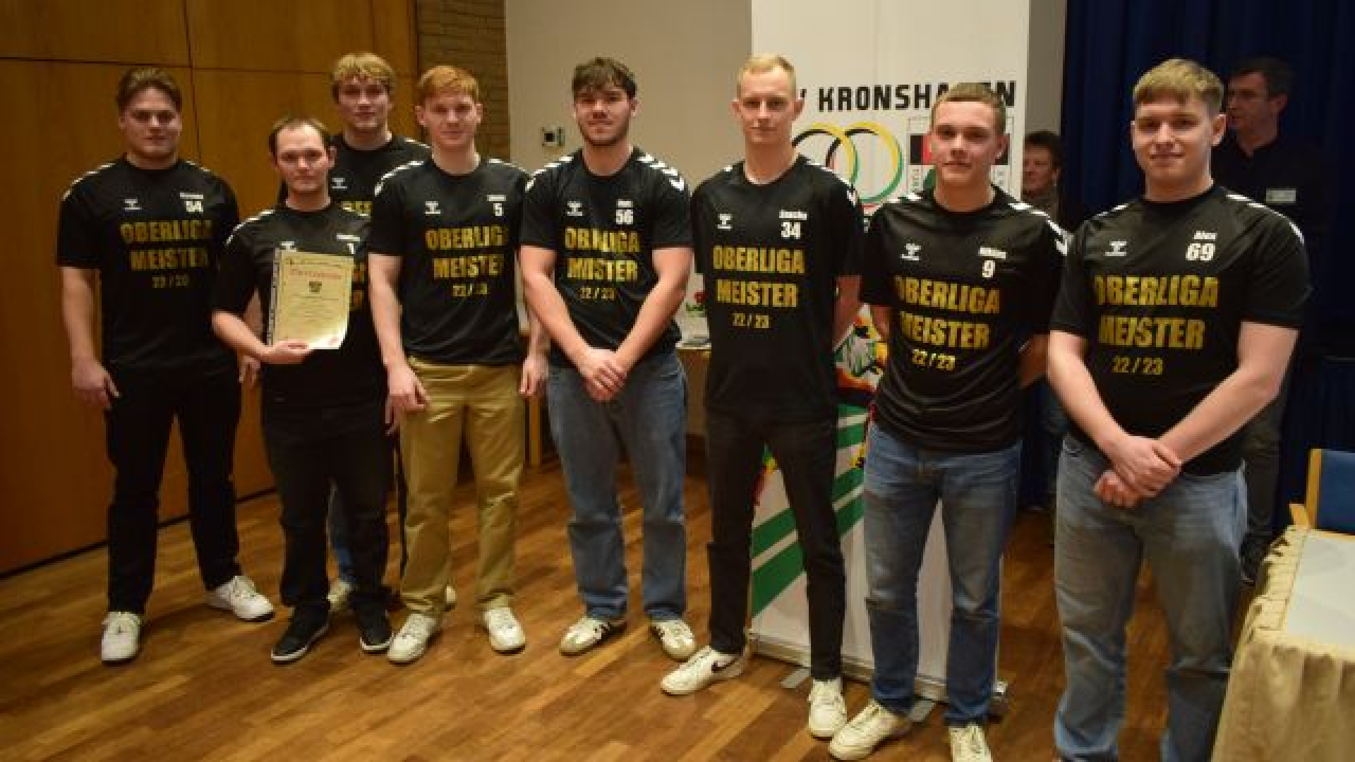 Mannschaft des Jahres männliche Handball A-Jugend