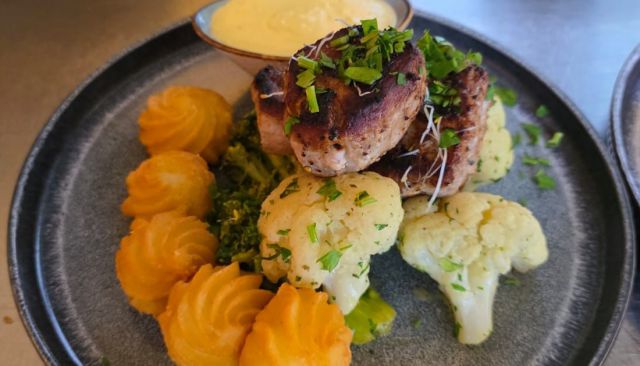 Schweinefilet mit Brokkoli