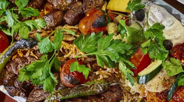 Türkisches Grillbuffett