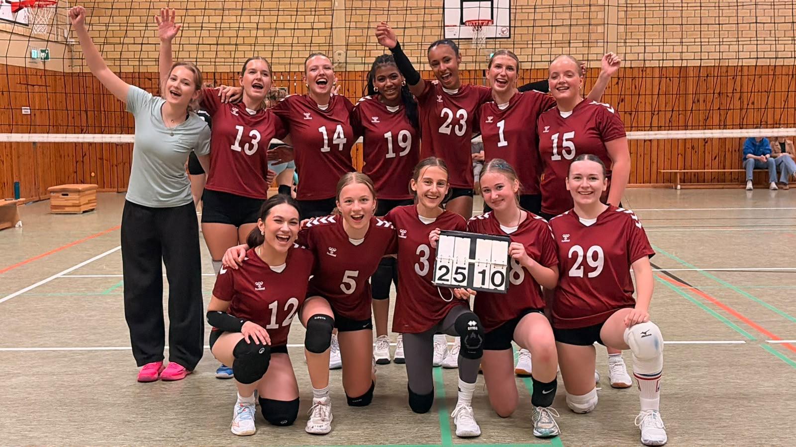 Mannschaftsfoto Volleyball Jugend